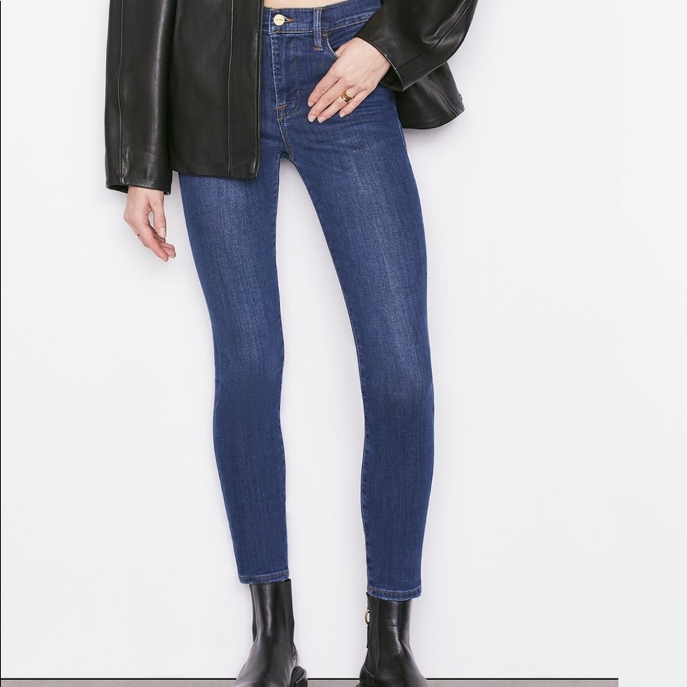 FRAME Le High Skinny